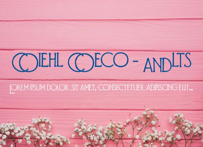 Diehl Deco - Alts example